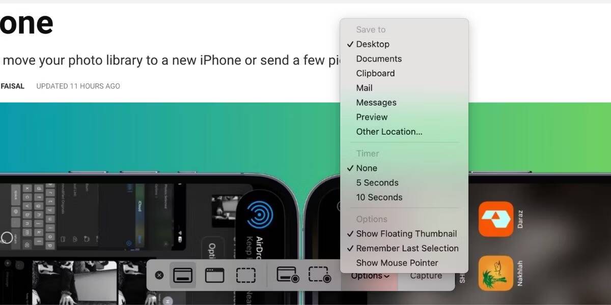 صورة لـ كيفية أخذ لقطات للشاشة على الـ Mac الخاص بك | mac-screenshot-app