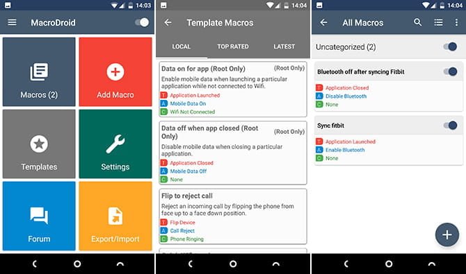 صورة لـ أفضل التطبيقات لأجهزة Android بصلاحيات الروت في عام 2023 | macrdroid-RtSSYFfs-DzTechs