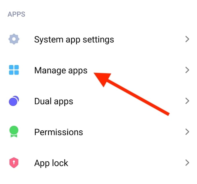 صورة لـ كيفية إخفاء التطبيقات على نظام Android بفاعليَّة: طرق سرية | manage-apps-min