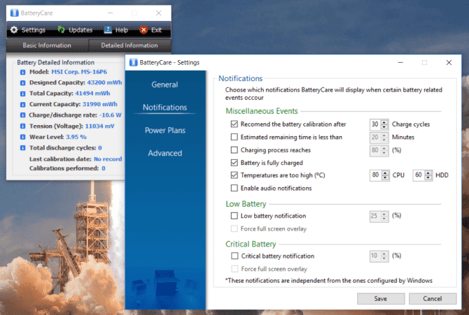 صورة لـ أفضل الأدوات لتحليل صحة بطارية الكمبيوتر المحمول | optimize_the_battery_usage_with_batterycare-KliYdGfs-DzTechs