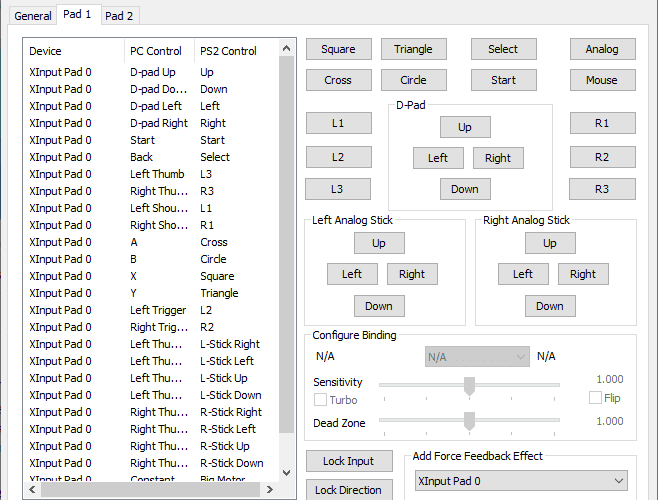 صورة لـ كيفية لعب ألعاب PS2 على الكمبيوتر الخاص بك | pcsx2_controller_input_settings-V4oX3Kfs-DzTechs