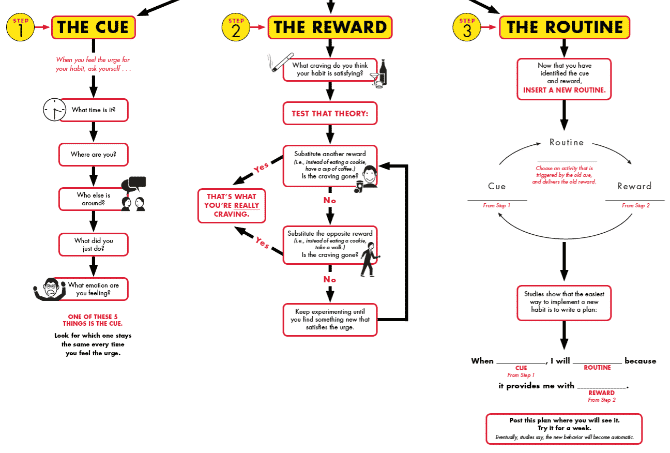 صورة لـ أفضل القوالب المجانية القابلة للطباعة لتتبع أو تغيير العادات | printable_habit_tracker_planner_ebook_charles_duhigg_flowchart-EntsLFfs-DzTechs