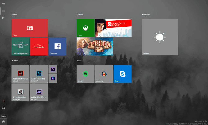 صورة لـ كيفية جعل Windows 10 يبدو وكأنه Windows 7 أو Windows XP أو حتى Windows 8 | start_full_screen-78CJsHfs-DzTechs