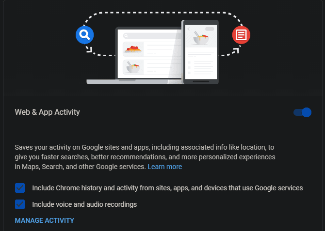 صورة لـ هل هاتفك يقوم دائمًا بتسجيل صوتك سرًا: كيفية منع Google من الاستماع إليك | 06-Google-Pause-Voice-Activity-DzTechs