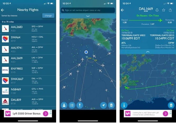 صورة لـ أفضل المواقع والتطبيقات لتتبع مسار وتفاصيل رحلات الطيران | 3._FlightAware_Flight_Tracker-47KMzIfs-DzTechs