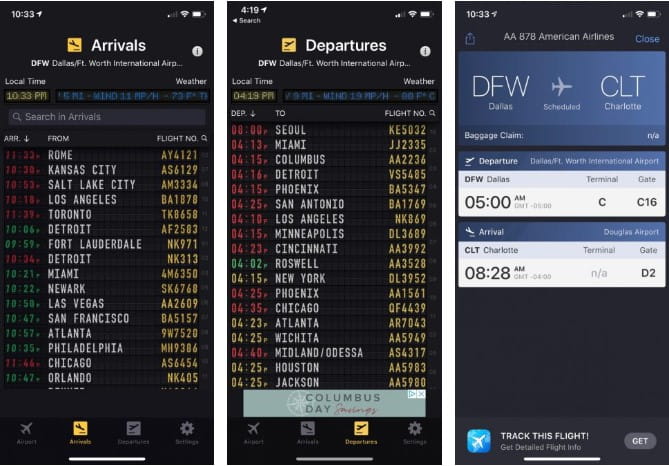 صورة لـ أفضل المواقع والتطبيقات لتتبع مسار وتفاصيل رحلات الطيران | 5._Flight_Board-xAKMzIfs-DzTechs