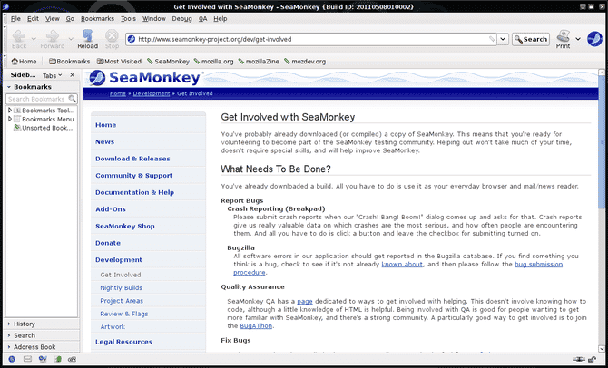 صورة لـ أفضل تطبيقات البريد الإلكتروني لنظام Linux يجب أن تجربها في 2023 | BestLinuxEmailClients-SeaMonkey-DzTechs