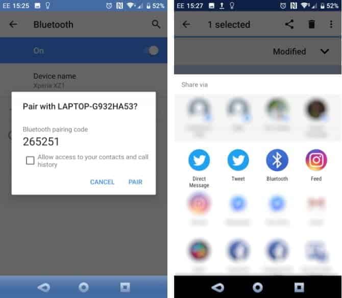 صورة لـ كيفية نقل الملفات من Android إلى الكمبيوتر الخاص بك: أفضل الطرق | Bluetooth_File_Transfer-jy4GKIfs-DzTechs