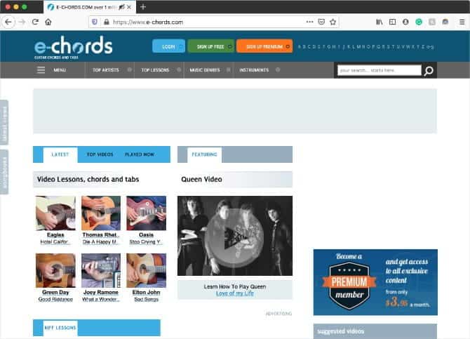 صورة لـ أفضل المواقع للعثور على أوتار الغيتار لعزف الأغاني الشائعة | E_Chords_home_page-r00jzIfs-DzTechs
