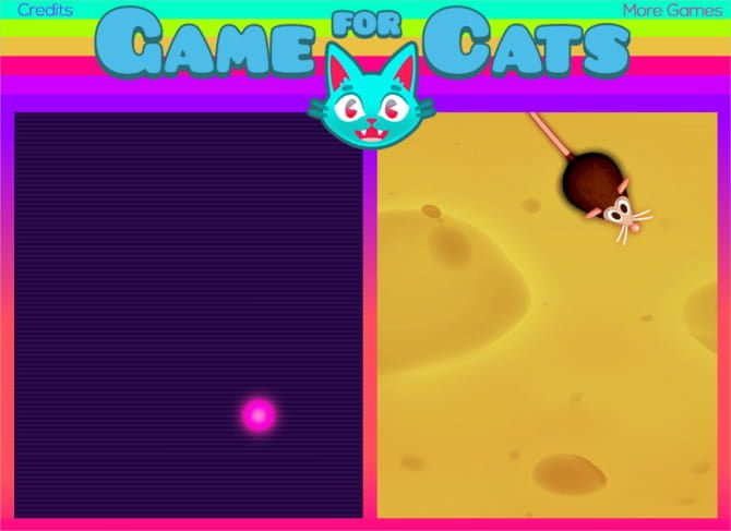 صورة لـ أفضل الألعاب المسلية للقطط للأجهزة اللوحية iPad أو Android | Game_for_Cats_Home_Screen_with_two_modes2-opaa5Ifs-DzTechs