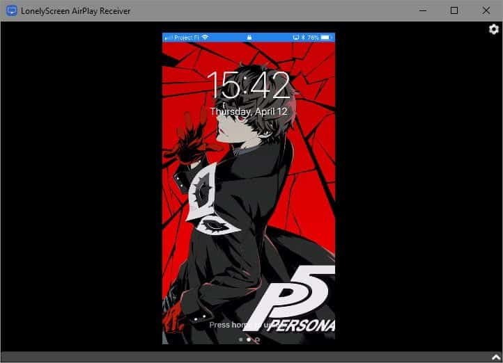 صورة لـ كيفية عمل النسخ المتطابق لشاشة iPhone أو iPad على كمبيوتر يعمل بنظام Windows | LonelyScreen_Mirror_iPhone-W20b6Lfs-DzTechs