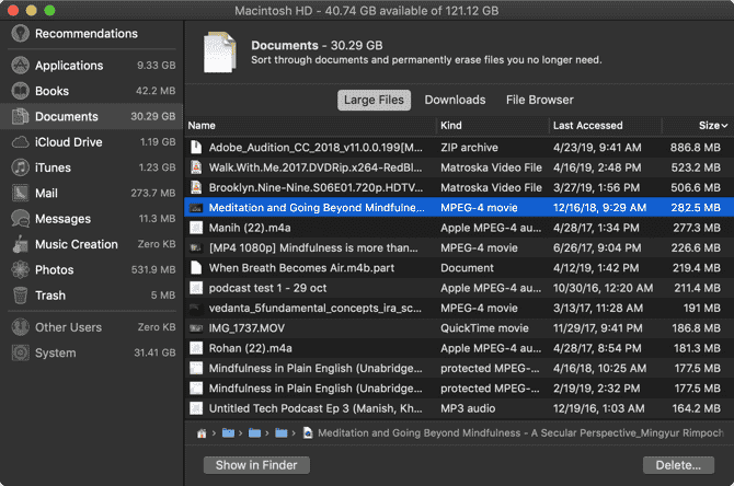 صورة لـ كيفية تحرير مساحة التخزين على Mac: نصائح وحيل تحتاج إلى معرفتها | Mac_Delete_Big_Files-SU9HXHfs-DzTechs