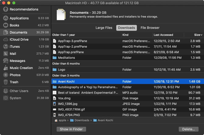 صورة لـ كيفية تحرير مساحة التخزين على Mac: نصائح وحيل تحتاج إلى معرفتها | Mac_Delete_Downloads-pX9HXHfs-DzTechs