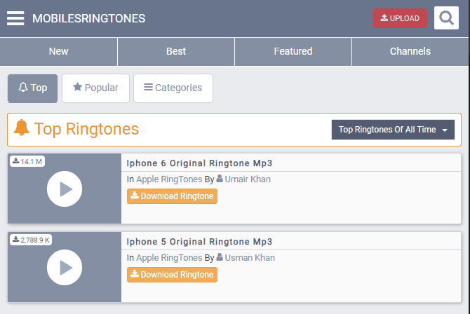 صورة لـ أفضل مواقع الويب لتنزيل نغمات الرنين الرائعة التي لن تُزعجك | Mobiles_Ringtones_Site-UADxnIfs-DzTechs