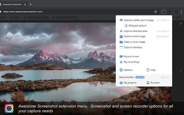 صورة لـ أفضل إضافات Chrome لإلتقاط لقطات الشاشة لكل حاجياتك | Screenshots-Extension-for-Google-Chrome-11-DzTechs