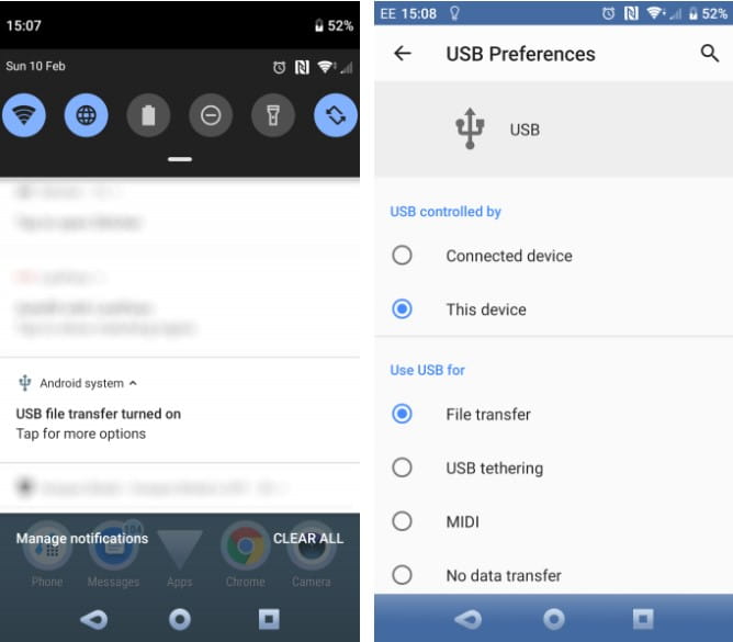 صورة لـ كيفية نقل الملفات من Android إلى الكمبيوتر الخاص بك: أفضل الطرق | USB_Cable-3M4GKIfs-DzTechs