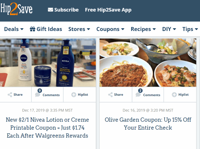 صورة لـ أفضل المواقع للحصول على الكوبونات والرموز الترويجية على الإنترنت | hip2save_coupon_code_site-uTtJmIfs-DzTechs