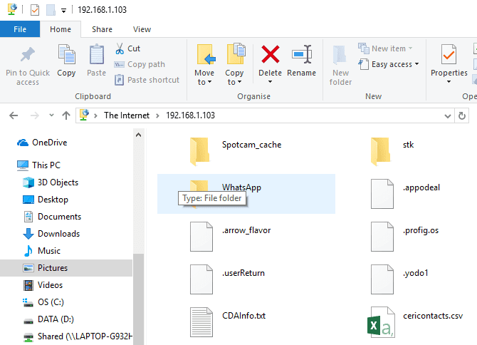 صورة لـ كيفية نقل الملفات من Android إلى الكمبيوتر الخاص بك: أفضل الطرق | muo_android_filesync_es_network_received_e1549902116947-c14GKIfs-DzTechs