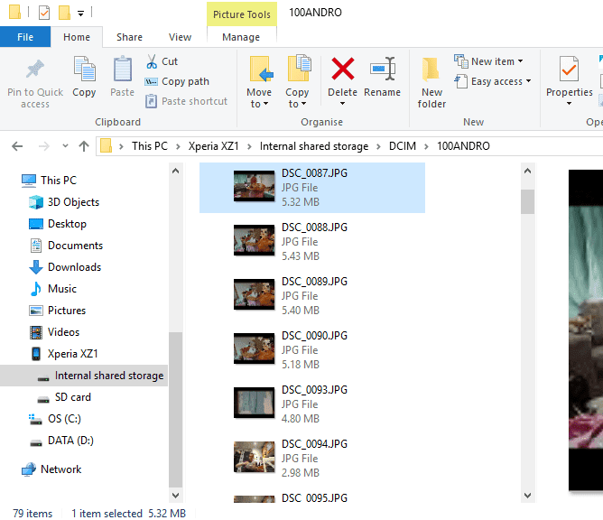 صورة لـ كيفية نقل الملفات من Android إلى الكمبيوتر الخاص بك: أفضل الطرق | muo_android_filesync_usb_explorer-6J4GKIfs-DzTechs