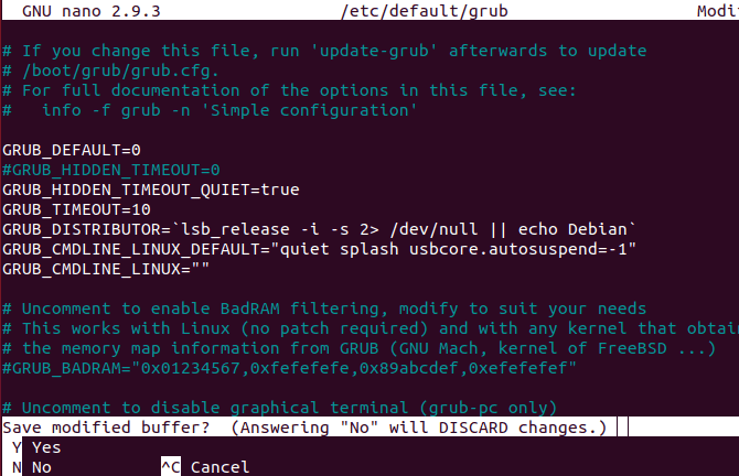 صورة لـ أسرع الطرق لإصلاح المشاكل في جهاز USB أو المنافذ على Linux | muo_linux_usb_audtoosuspend-qGaviIfs-DzTechs
