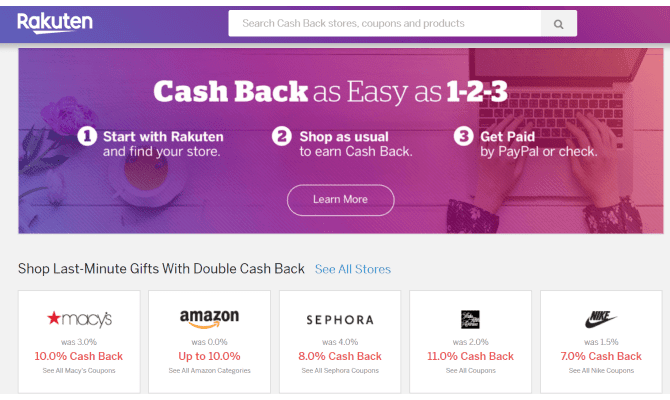 صورة لـ أفضل المواقع للحصول على الكوبونات والرموز الترويجية على الإنترنت | rakuten_coupon_code_site-oWtJmIfs-DzTechs