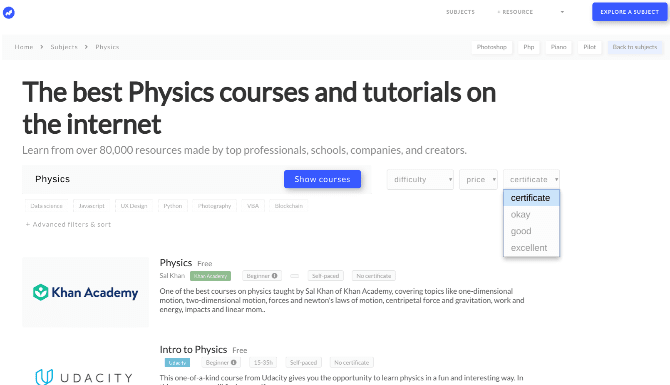 صورة لـ أفضل مواقع الويب للبحث والعثور على أفضل دورة تدريبية مكثفة على الإنترنت (MOOC) مناسبة لك | search_best_moocs_online_courses_course_root-bu6BmIfs-DzTechs