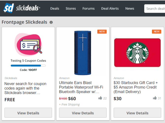 صورة لـ أفضل المواقع للحصول على الكوبونات والرموز الترويجية على الإنترنت | slick_deals_coupon_codes_site-4juJmIfs-DzTechs