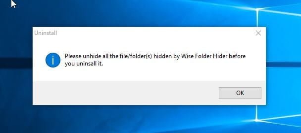 صورة لـ أفضل الطرق لحماية المجلدات بكلمة مرور في Windows | uninstall_-mlz7tLfs-DzTechs