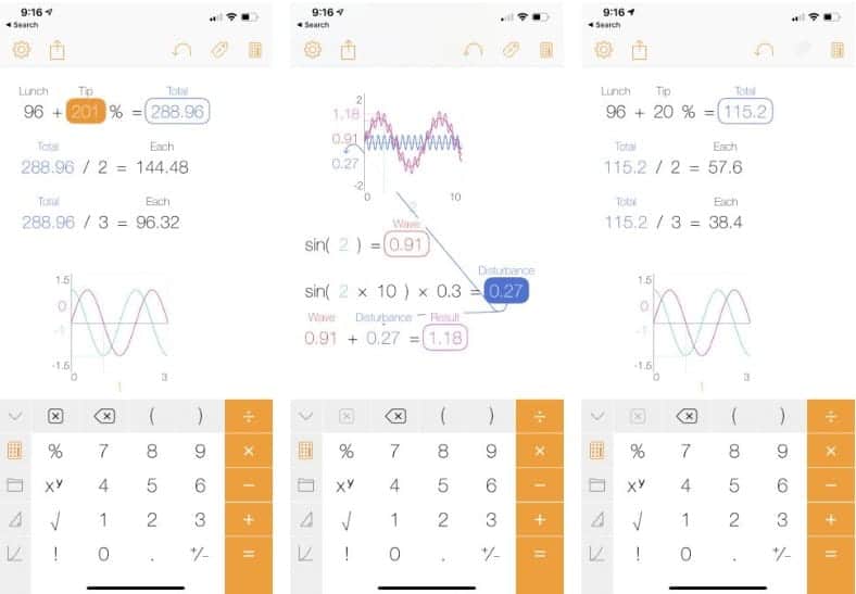 صورة لـ أفضل تطبيقات الآلة الحاسبة لأجهزة iPhone و iPad و Apple Watch | 5._Tydlig-mH8ydJfs-DzTechs