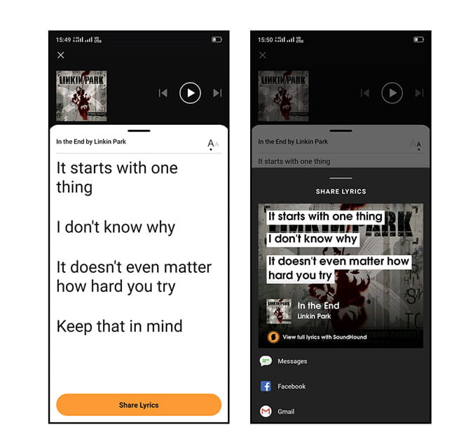 صورة لـ أفضل تطبيقات كلمات الأغاني لأجهزة Android و iOS | 82-t7AbFJfs-DzTechs