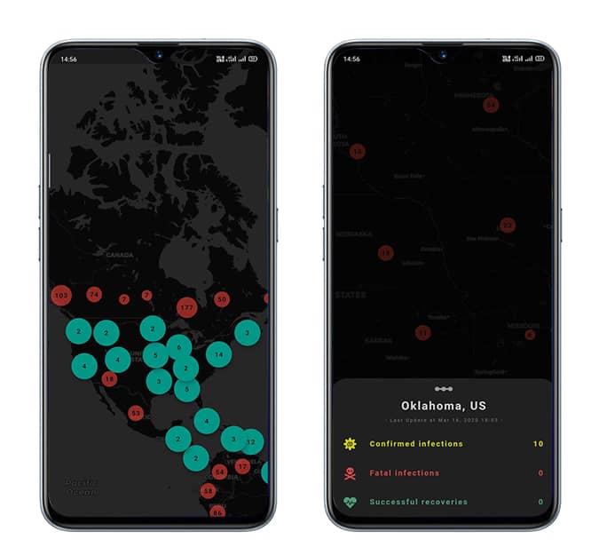 صورة لـ تطبيق Android سيُبقيك على اطلاع بتفاصيل انتشار أي فيروس | Corona_Virus_3-XExGLPfs-DzTechs