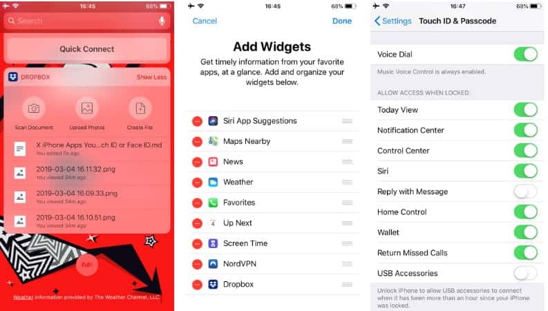 صورة لـ معظم تطبيقات الـ iPhone التي يمكنك قفلها بواسطة Touch ID أو Face ID | Don25E225802599t_Forget_About_Lock_Screen_Widgets-ApHxjJfs-DzTechs