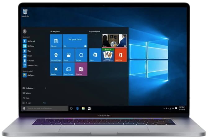 صورة لـ أسباب تجعلك تقوم بتثبيت Windows على الـ Mac الخاص بك | MacBook_Pro_Retina_16_inch_running_Windows-LjLloJfs-DzTechs