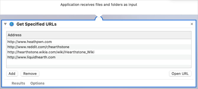 صورة لـ مجموعة من أفضل الطرق لاستخدام Mac Automator مع متصفحك | Multiple_specified_URLs_in_Automator_application-LRvxqJfs-DzTechs