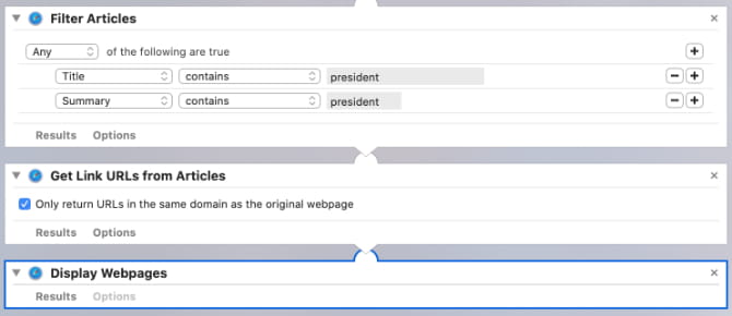 صورة لـ مجموعة من أفضل الطرق لاستخدام Mac Automator مع متصفحك | RSS_feed_filter_settings_in_Automator-zTvxqJfs-DzTechs