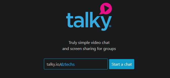 صورة لـ أفضل التطبيقات لإجراء المكالمات الجماعية بشكل مجاني | Talky_Video_Chat-ezmA5Qfs-DzTechs