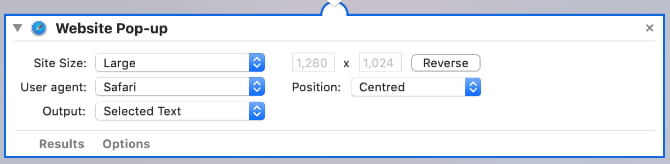 صورة لـ مجموعة من أفضل الطرق لاستخدام Mac Automator مع متصفحك | Website_Pop_up_action_in_Automator-G6wxqJfs-DzTechs