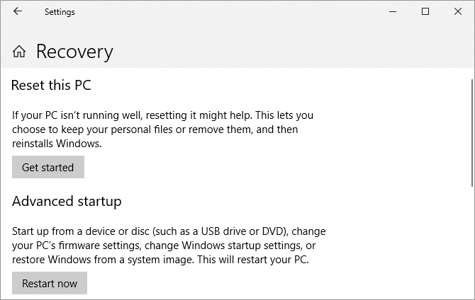 صورة لـ كيفية الوصول إلى BIOS على جهاز كمبيوتر يعمل بنظام Windows 8/10 | Windows_10_Advanced_Startup_670x424-MTcsoJfs-DzTechs