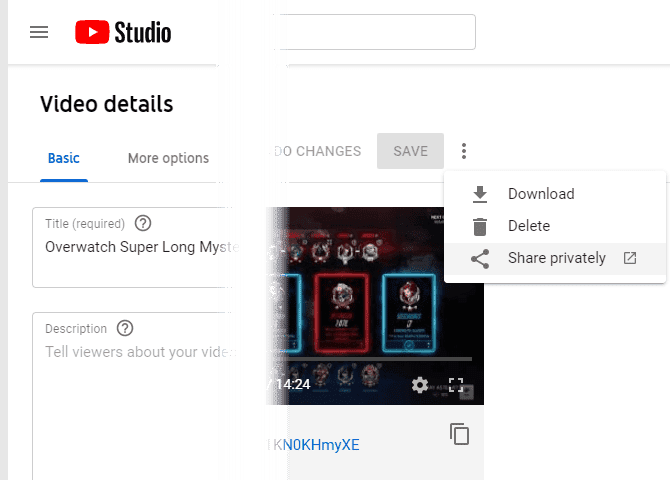 صورة لـ كيفية حذف أو استعادة مقاطع الفيديو من Youtube | YouTube_Share_Privately-L4MhvJfs-DzTechs