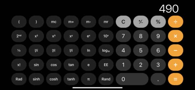 صورة لـ أفضل تطبيقات الآلة الحاسبة لأجهزة iPhone و iPad و Apple Watch | iphone_calculator-pW8ydJfs-DzTechs