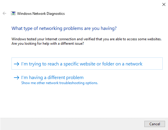 صورة لـ الحلول المضمونة من أجل إصلاح خطأ “No Internet, secured” في Windows 10 | muo_windows_no_internet_network_diagnostics-H0TDJJfs-DzTechs