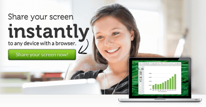 صورة لـ أفضل الأدوات ومواقع الويب المجانية لمشاركة الشاشة على الإنترنت | screenleap-L82QcQfs-DzTechs