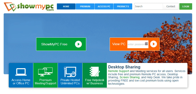 صورة لـ أفضل الأدوات ومواقع الويب المجانية لمشاركة الشاشة على الإنترنت | showmypc-dF2QcQfs-DzTechs