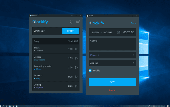 صورة لـ أفضل تطبيقات تتبع الوقت المجانية لمُستخدمي Windows 10 | time_tracking_apps_for_windows_10_2-shrTmKfs-DzTechs