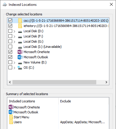 صورة لـ أفضل الطرق لإصلاح بحث File Explorer في Windows | windows_index_search_locations_directories-VXSDZJfs-DzTechs
