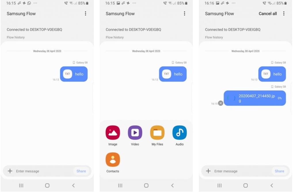 صورة لـ كيفية نقل الصور من هاتف Samsung الخاص بك إلى الكمبيوتر | 5._Use_Samsung_Flow_for_Wireless_File_Transfers-rliCHSfs-DzTechs