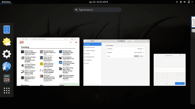 صورة لـ أفضل بيئات سطح المكتب لنظام التشغيل Linux | BestLinuxDesktopEnvironments_GNOME-WobOzTfs-DzTechs