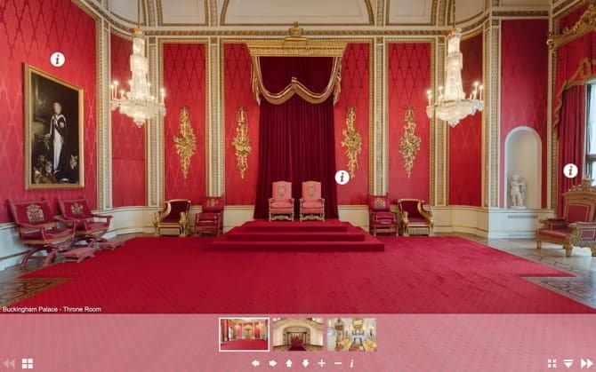 صورة لـ أفضل تجارب السفر الافتراضية التي يمكن لعائلتك الاستمتاع بها معًا | BuckinghamPalaceVirtualTour-SwRcDRfs-DzTechs
