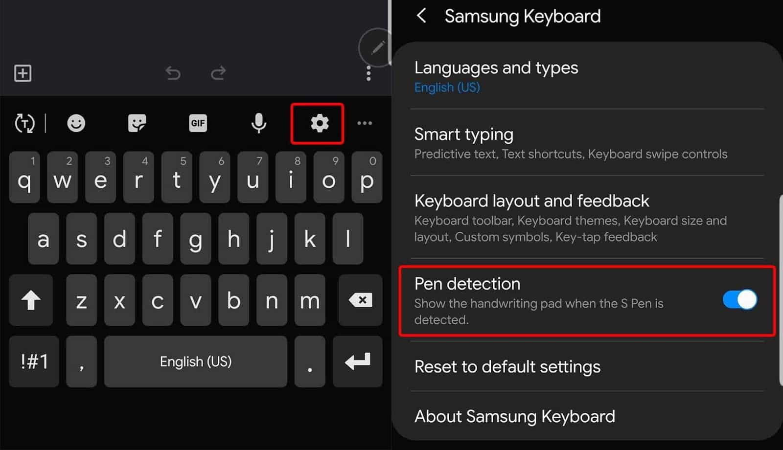 صورة لـ أفضل النصائح والحيل على لوحة مفاتيح Samsung | Enabling_Spen_detection-BFwP5Kfs-DzTechs