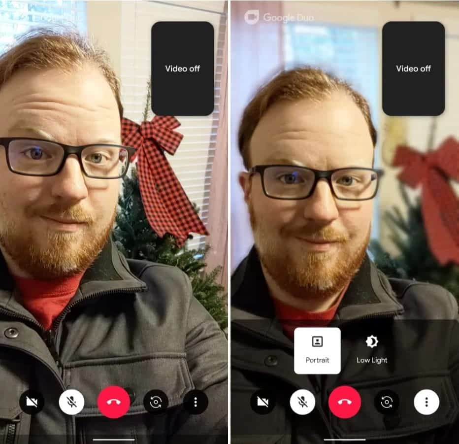 صورة لـ أفضل النصائح والحيل على Google Duo للتأكد من أن مكالمات الفيديو مُميزة | Portrait_Mode-cfjlbSfs-DzTechs